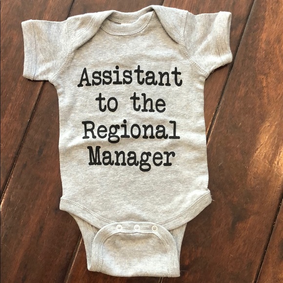 assistant to the regional manager onesie